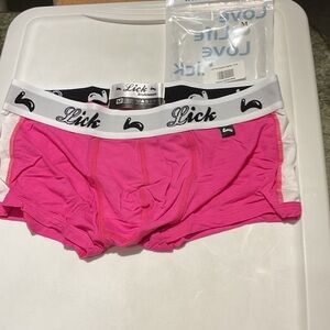 Men's Vibrant Pink Boxer Briefs